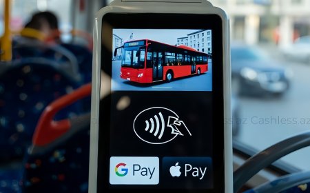 Avtobuslarda NFC ilə nağdsız ödənişlər başlayır